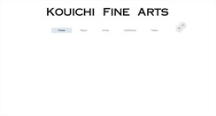 Desktop Screenshot of kouichifinearts.com